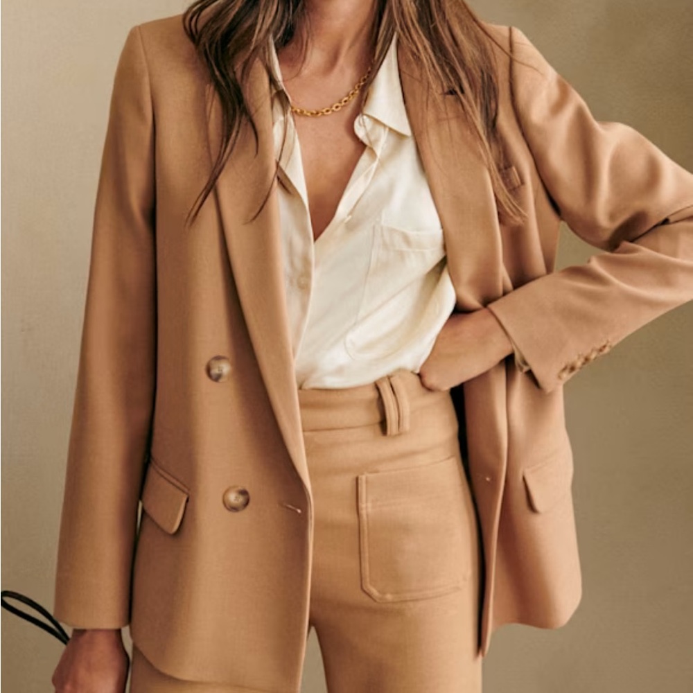 Sezane Christie Jacket in Camel